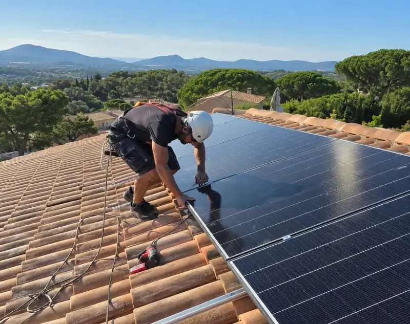 Installateur panneaux solaires Rivel — pose photovoltaïque sur toiture