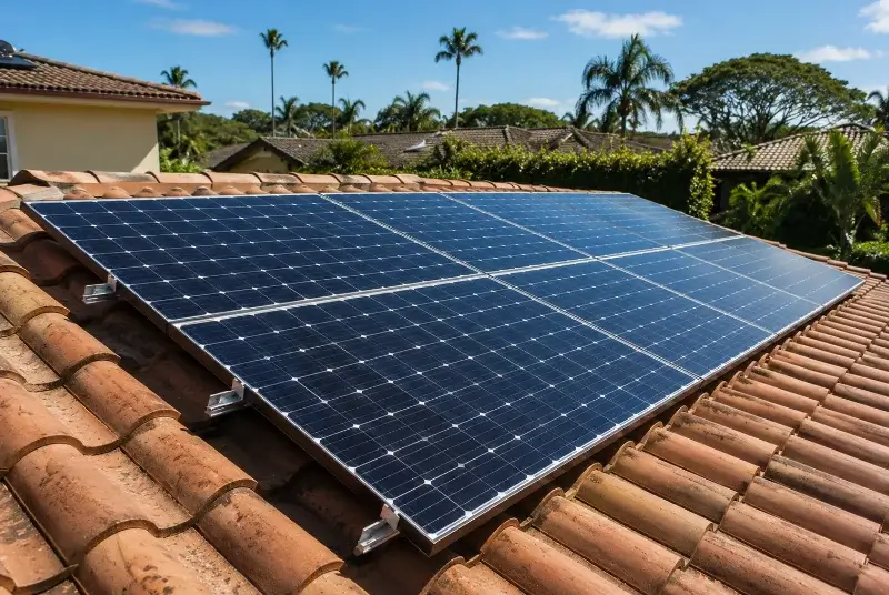 Installation de panneaux solaires à Rivel